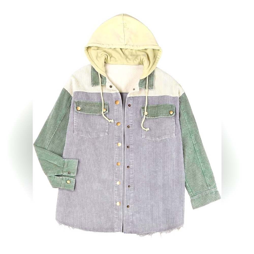Corduroy multi color jacket
